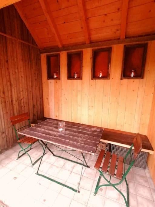 Ferienwohnung im Fachwerk mit Bergblick in Alleinlage Humberg Exterior foto