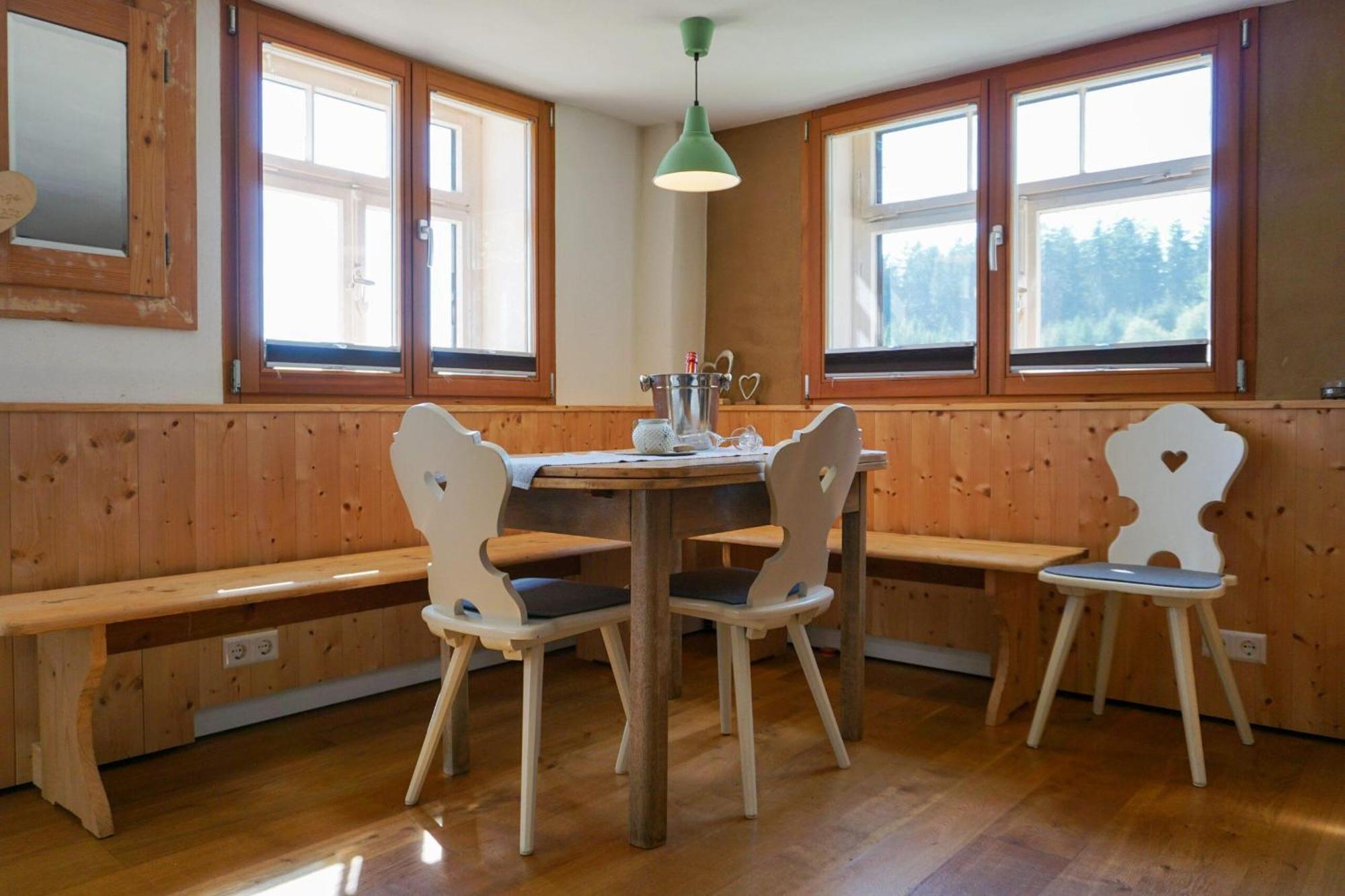 Ferienwohnung im Fachwerk mit Bergblick in Alleinlage Humberg Exterior foto